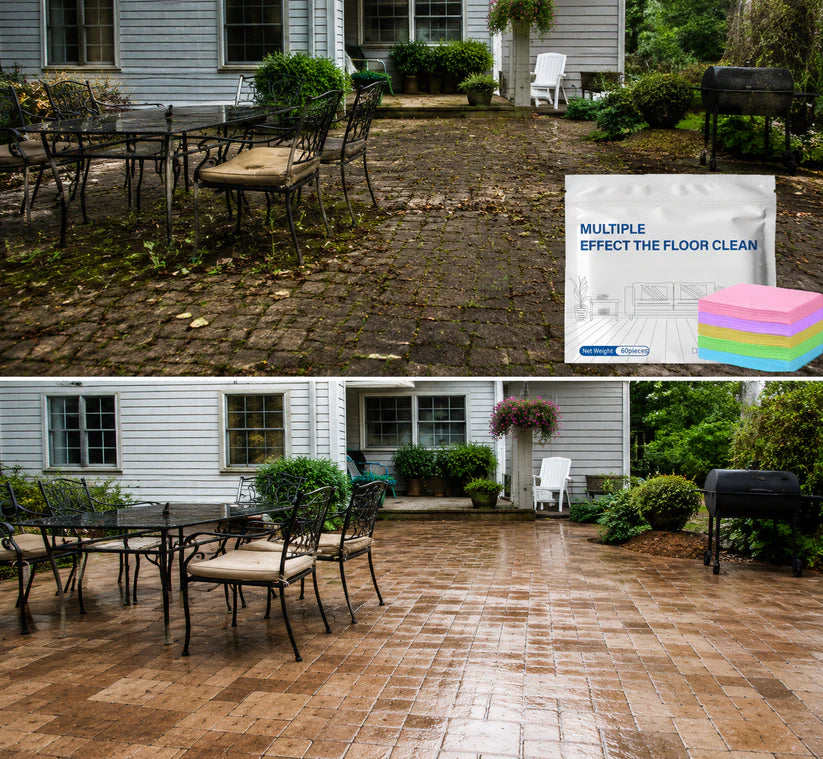 🫧Powerful Dissolvable Floor Cleaner Sheets – No Mess, Just Shine✨
