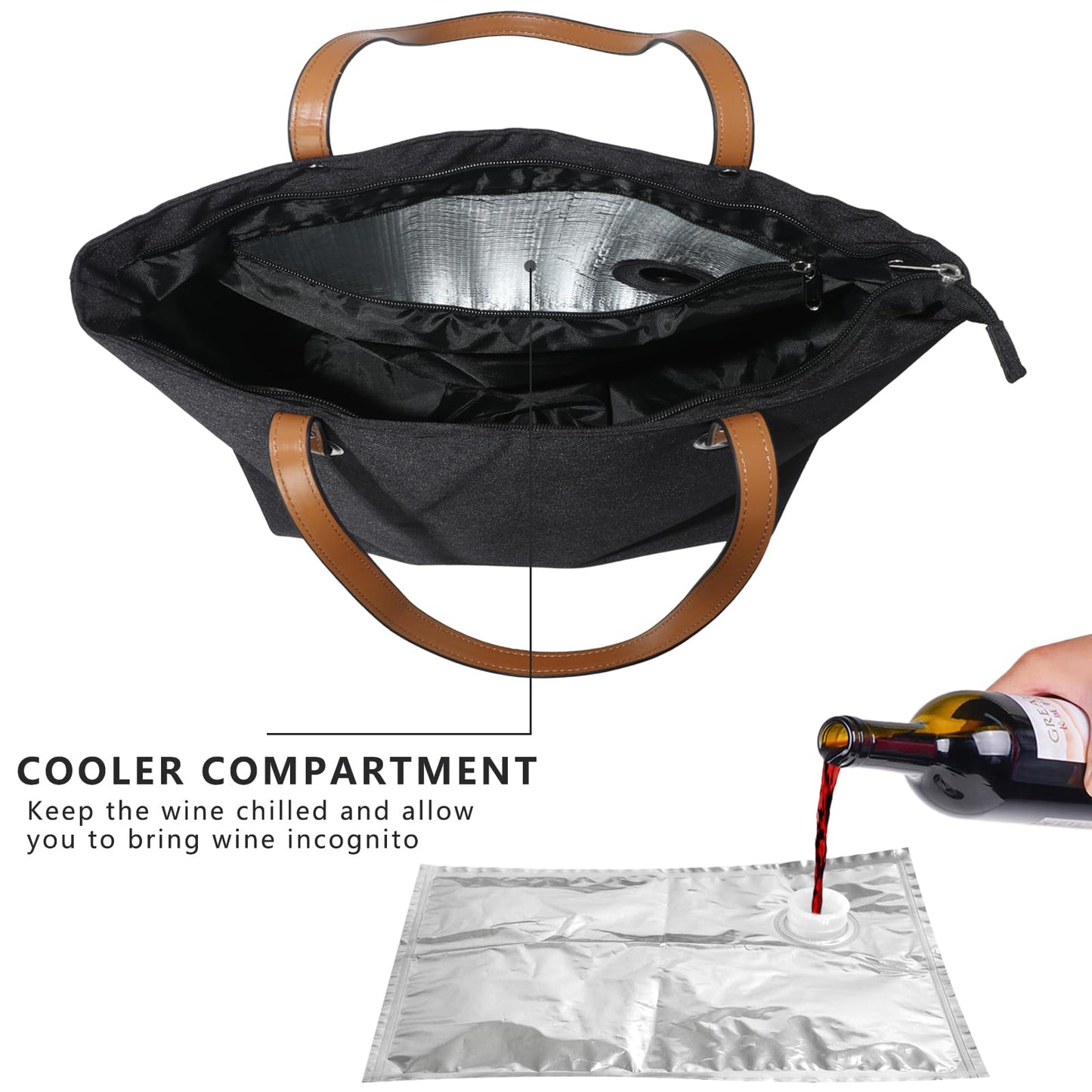 Beach Wine Cooler Bag