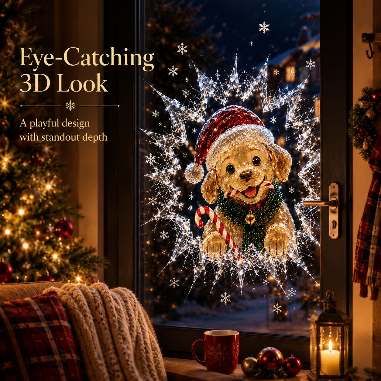 ❄️🎅🏼 Weihnachts-Fensteraufkleber 2026