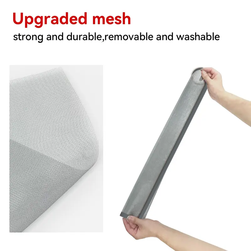 ⭐DIY Magnetic Window Screen | Adjustable Fiberglass Mosquito Mesh