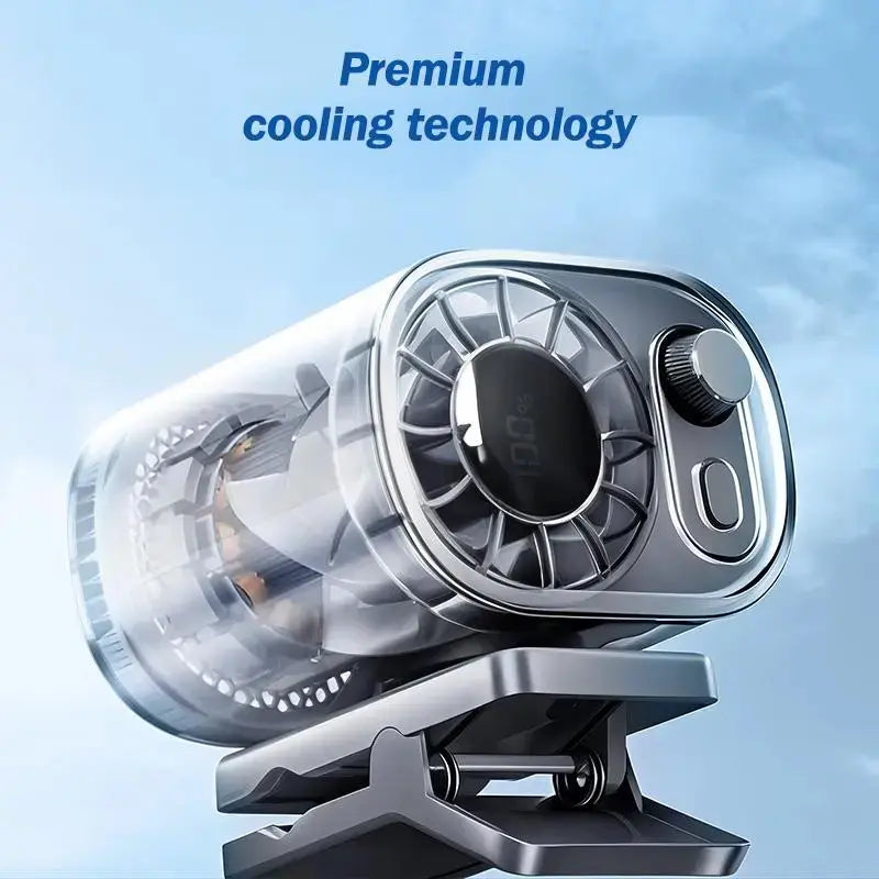 ❄️50% OFF TODAY🚗 USB Car Clip-On Fan – Stay Cool Anywhere