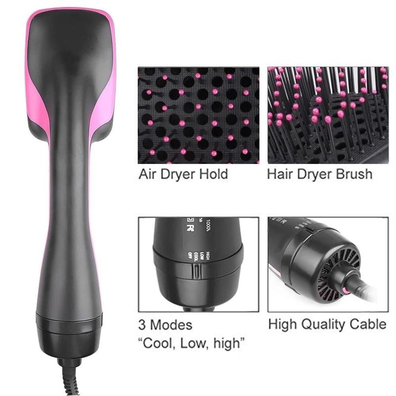 🔥One-Step Hair Dryer and Styler, All-in-One Hair Brush Straightener for Salon-Quality Smooth & Straight Styles