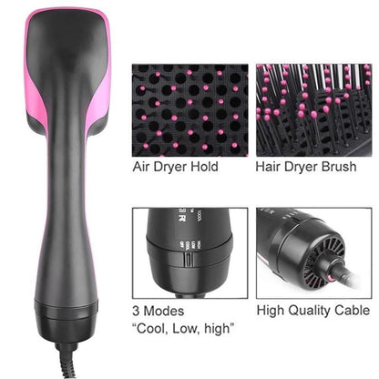 🔥One-Step Hair Dryer and Styler, All-in-One Hair Brush Straightener for Salon-Quality Smooth & Straight Styles