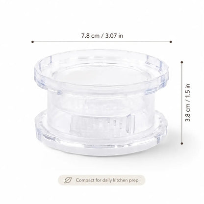 2PCS GET FREE 1 Clear Manual Garlic Twister and Ginger Mincer Tool