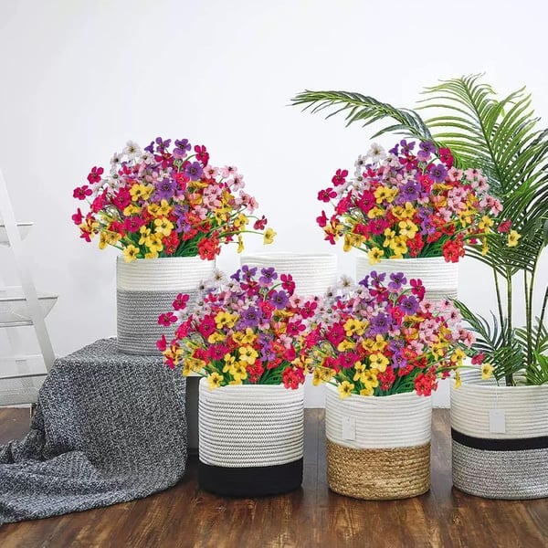 💥49% OFF🌺UV Resistant Colorful Artificial Flower💐🌺UV Resistant Fade-Free Colourful Artificial Flower