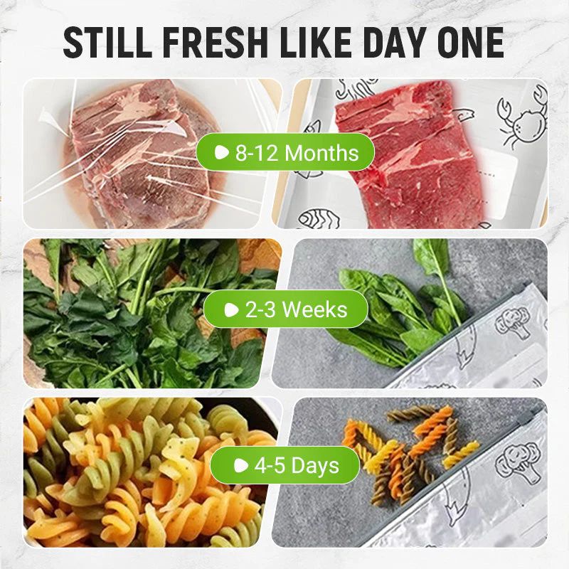 🔥Global bestseller🍗 Limited time offer! Buy 3 get 2 free🥦Reusable Aluminum Foil Sealable Storage Bags