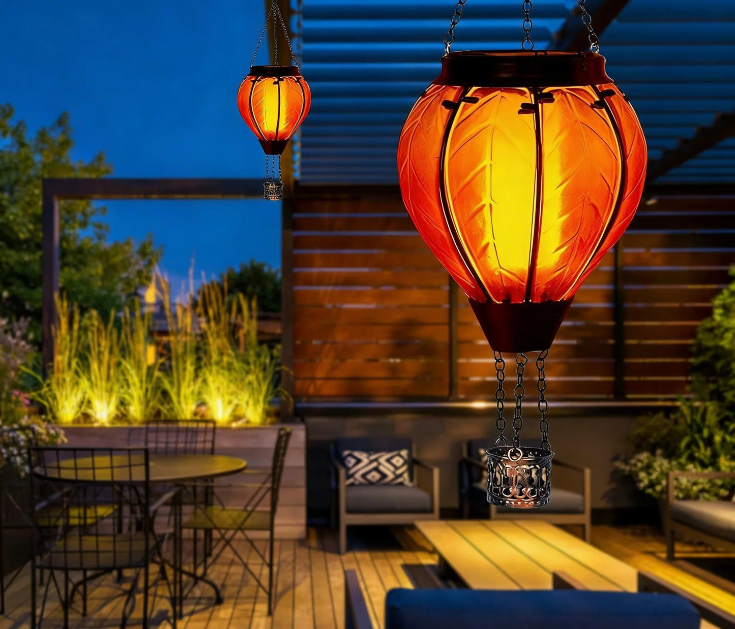 🔥Solar Hanging Rainbow Balloon Lantern🎈