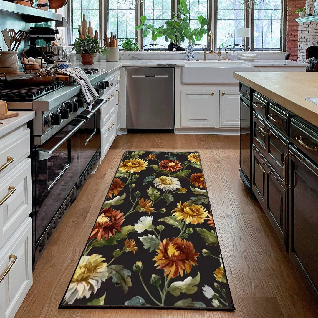 Vintage Flower Runner Rug