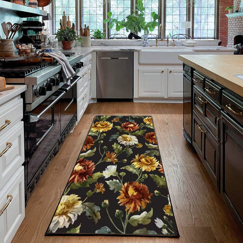Vintage Flower Runner Rug