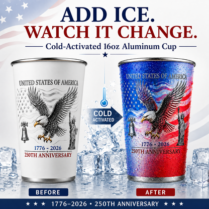 ⚡Hot Sales 50% OFF - 250th Anniversary Color Changing Cup