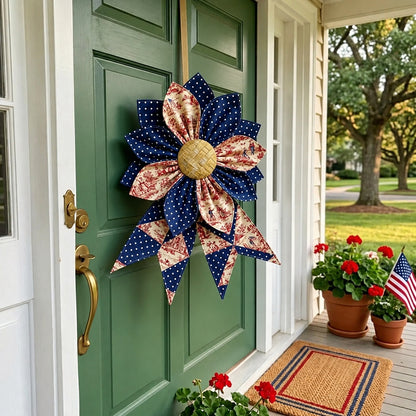 The Heritage Bloom Wreath & Bow: Multi-Piece Sewing Template Set
