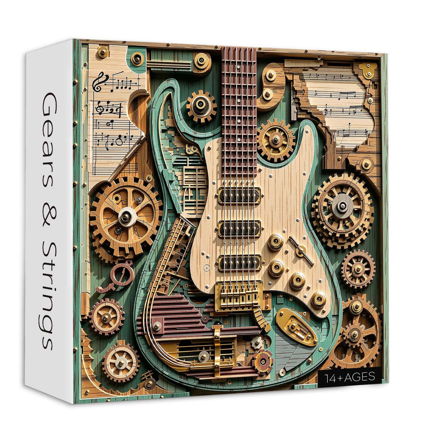 🎸🧩Gears & Strings Jigsaw Puzzle 1000 Piece