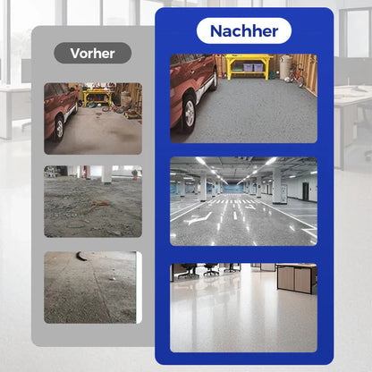 🔥Up to 50 % off!🔥High-gloss epoxy resin floor coating with a marble effect