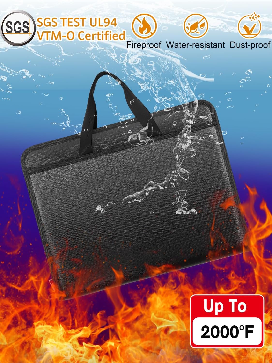 🎖️Important Document Organizer Folio Accordion File Organizer