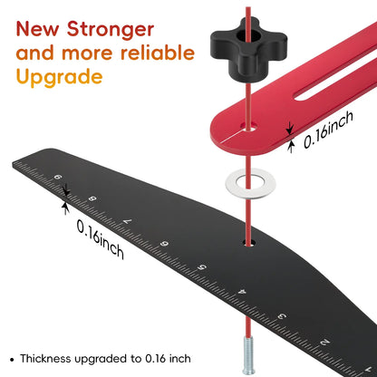 Adjustable Stair Tread Template Tool