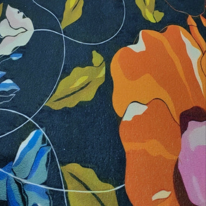 Vintage Flower Runner Rug