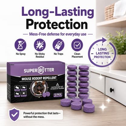 12 Individually Wrapped Natural Rodent Repellent Packs🐭