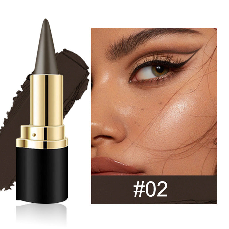 Waterproof Matte Eyeliner Balm | Smudge-Resistant Black Cream Liner
