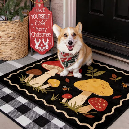 Washable Mushroom Doormat