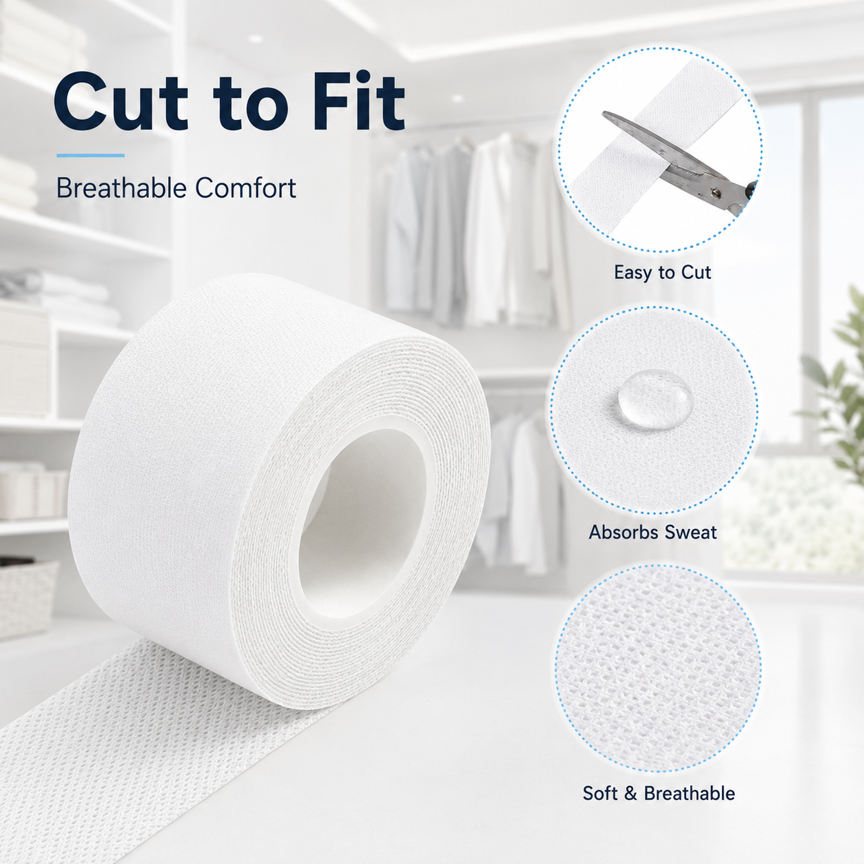✨Buy 1 Get 1 Free✨Men's Shirt Collar Sweat-Absorbing Protective Pads