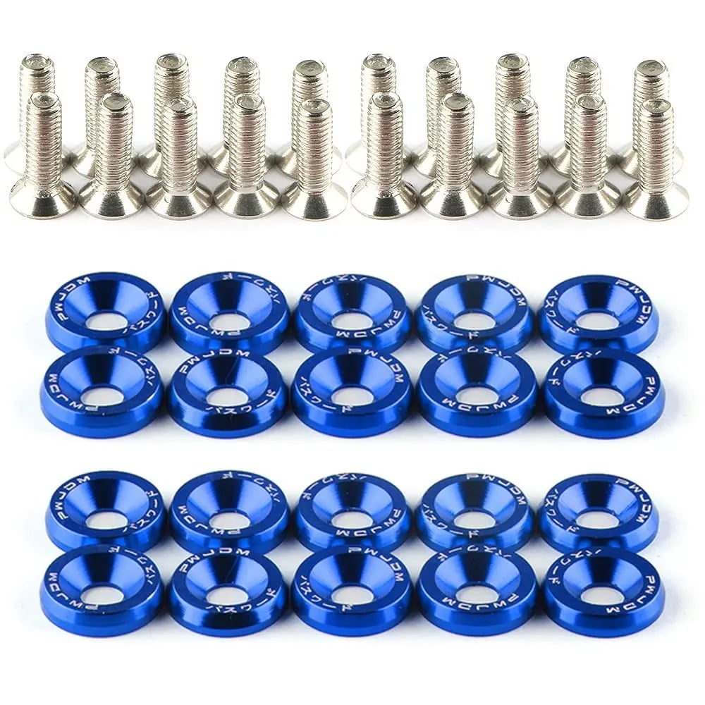 JDM‐Style M6 Fender Washer & Bolt Kit