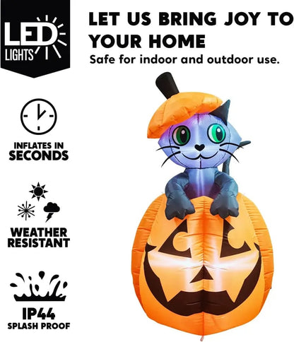 5FT Halloween Inflatables Outdoor Decorations