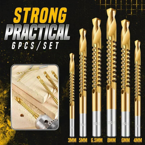 ⚙️ 50% OFF High-Speed Steel Drill Bit Set 🧰 Titanium-Coated & Multi-Material Ready