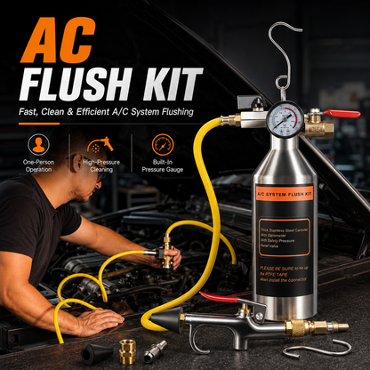 🔧 Automotive AC System Flush Kit – Clean & Restore Your Car's Cooling Performance