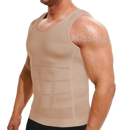 🔥New Hot Selling💪Men's Workout Vest - Compression Shapewear Tank Top