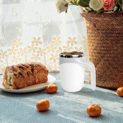 🎁 Best Gift Pick — Self-Stirring Mug✨ Your Perfect Drink, Perfectly Mixed ☕