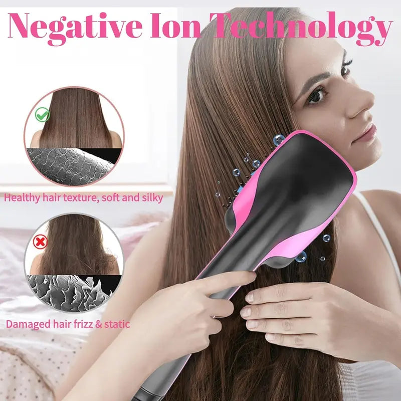 3-in-1 Negative Ion Hot Air Brush