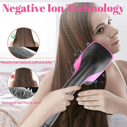 3-in-1 Negative Ion Hot Air Brush