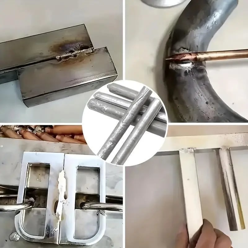 🔥 Low-Temperature Aluminum Welding Rods | Flux-Cored, Fast Melting for Metal Repair & Weld Filling
