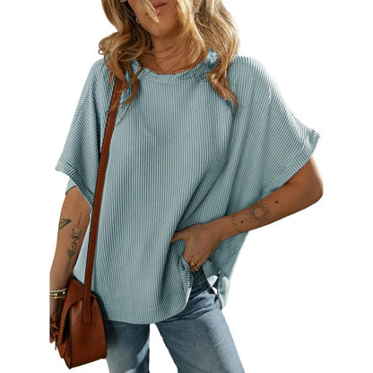👚 BEST SELLER | Loose-Fit Batwing T-Shirt – Stay Cool, Look Slim & Feel Comfortable