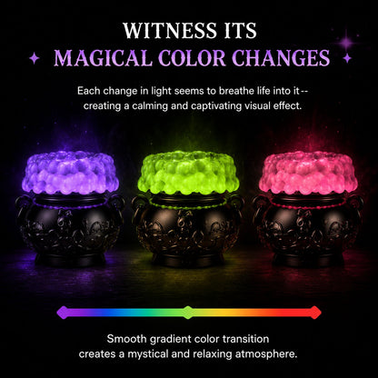 ✨Hot Sale 49%OFF👻Light-up Color-changing Cauldron Waterglobe