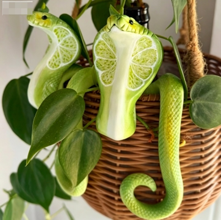 NEW FOR 2026  Cobra Plant Pot Decor🐍🌿