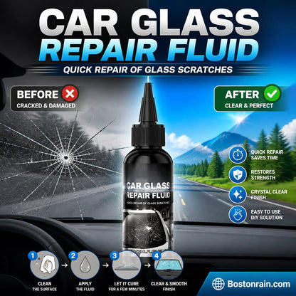 Fast-Acting Windshield Crack & Chip Repair Kit