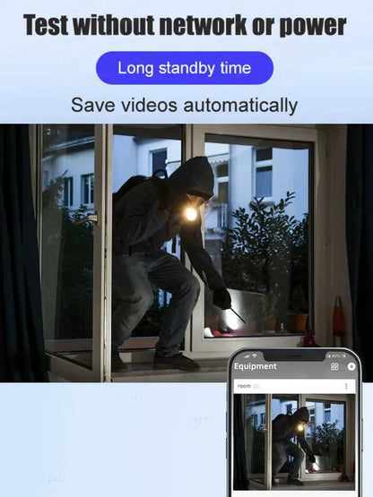 [Upgraded ultra-invisible] No-plug camera🔥