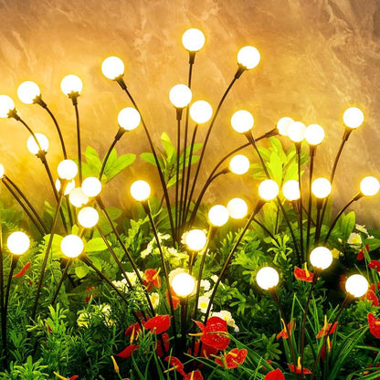 💥Outdoor Solar Firefly Lights (✨Buying three or more will result in the best decorative effect.)