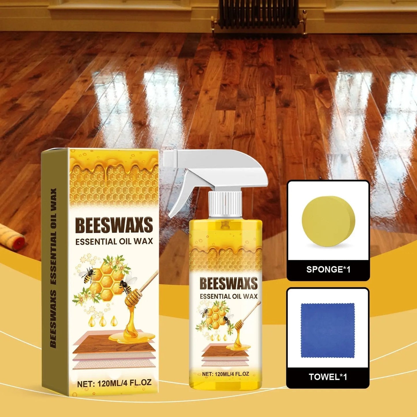 💎Beeswax Furniture Spray✨ Bring Old Wood Back to Life