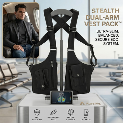 Dual-Shoulder Ergonomic Underarm Vest Pack