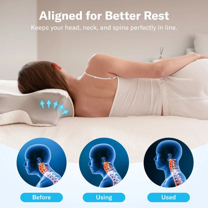 Ergonomic Cervical Pillow for Cozy Sleep