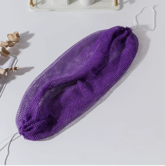 🧼✨ Traditional African Bath Tool | Ethically Sourced Net Sponge – Removes Dead Skin – Leaves Skin Smooth