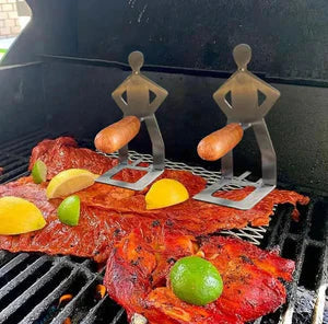 Grill Guy™ 🍖 – Funny Sausage Holder