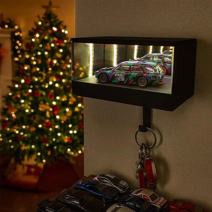 Infinity Garage Key Holder🌟 | Sleek Illuminated Design, Fully Rechargeable for Everyday Convenience