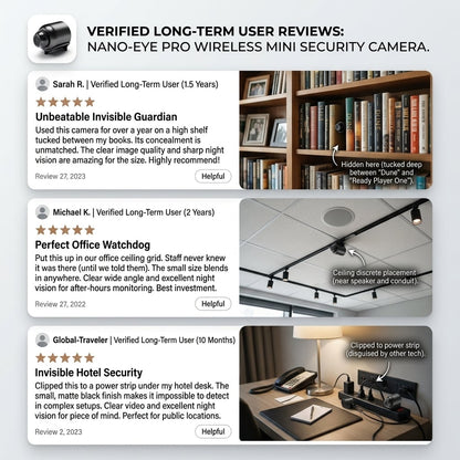 🔥50% OFF 🎥 Covert Surveillance Gadget — Hotels, Bathrooms, Cars, Homes, Subways — Miniature Wireless Mini Camera