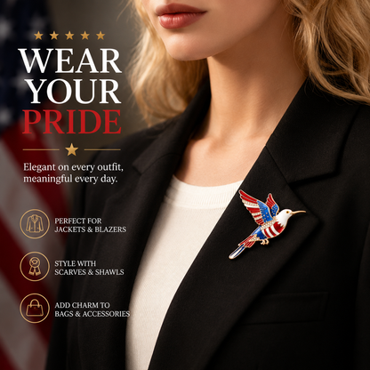 🗽 Buy 1, Get 1 Free 🔥 250th Anniversary Brooch of the Founding of the United States