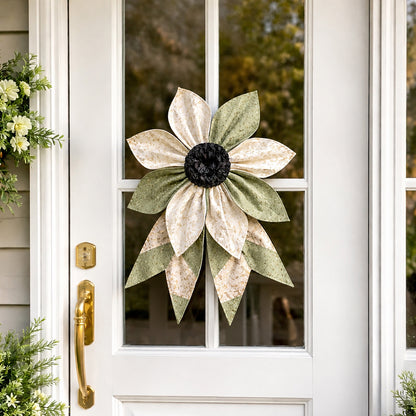 The Heritage Bloom Wreath & Bow: Multi-Piece Sewing Template Set