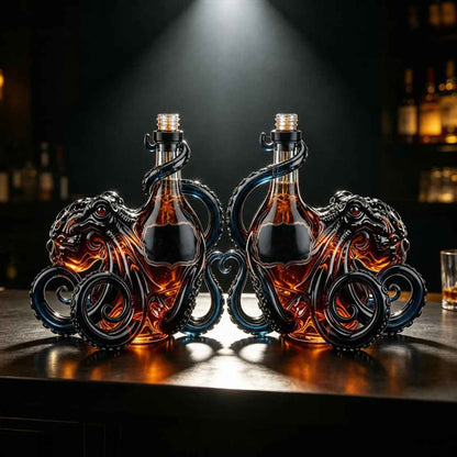 3D Octopus Bottle 🐙🥃