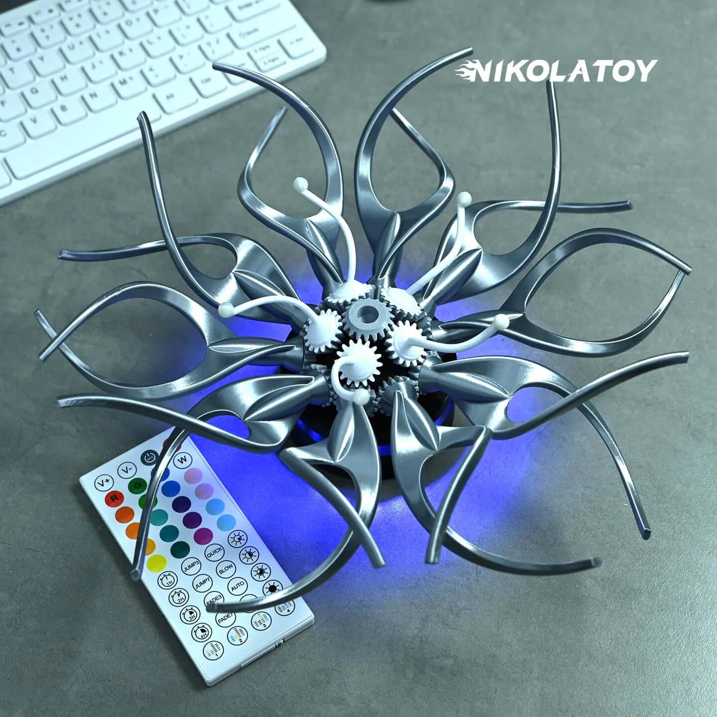 Desktop Preservative Mechanical Flowers
